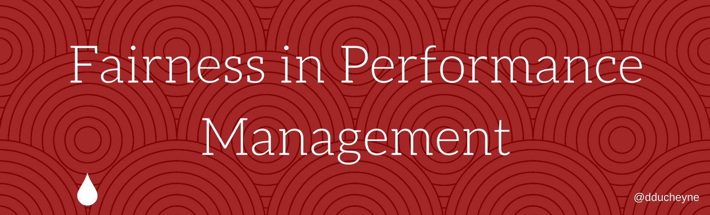 Fairness in Performance Management